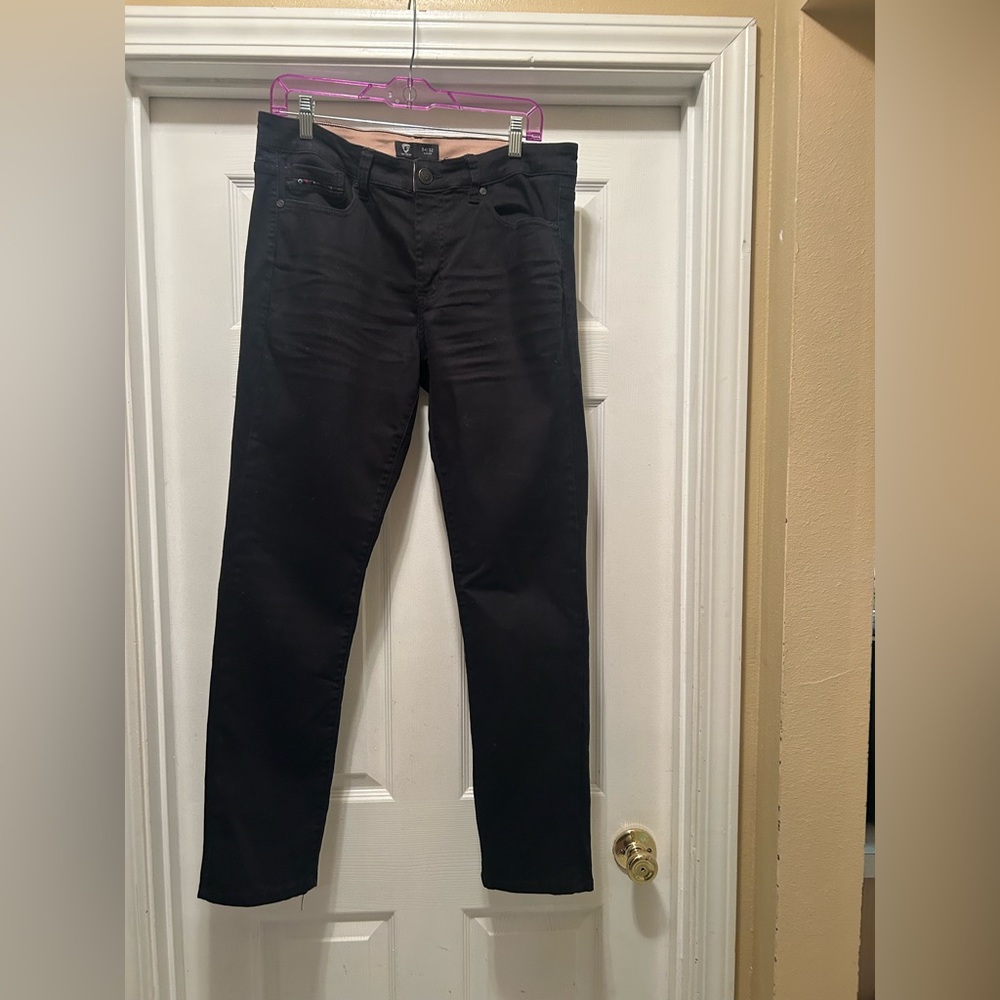 Men's Slim Black Jeans